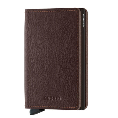 Miniwallet Veg Espresso-Brown - Secrid