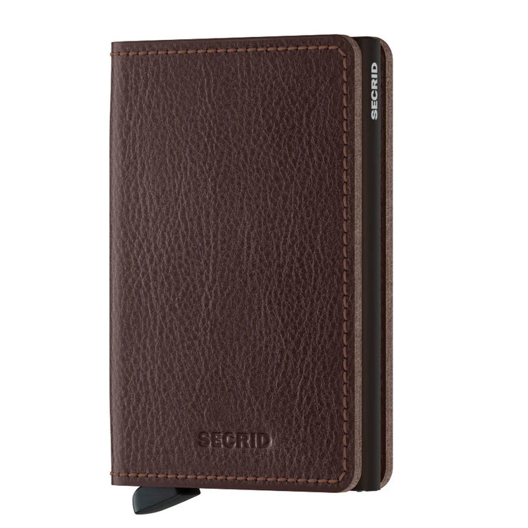 Miniwallet Veg Espresso-Brown - Secrid