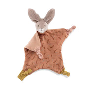 Doudou lapin argile trois petits lapins Moulin Roty