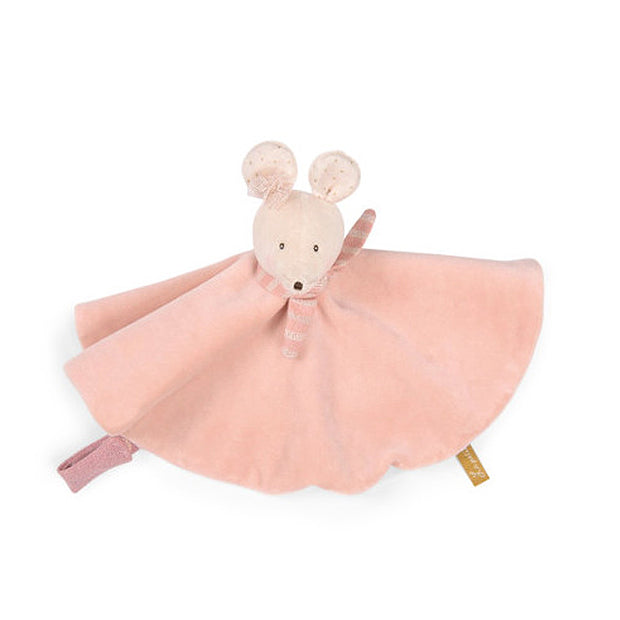 Doudou souris rose la petite école de danse - Moulin Roty