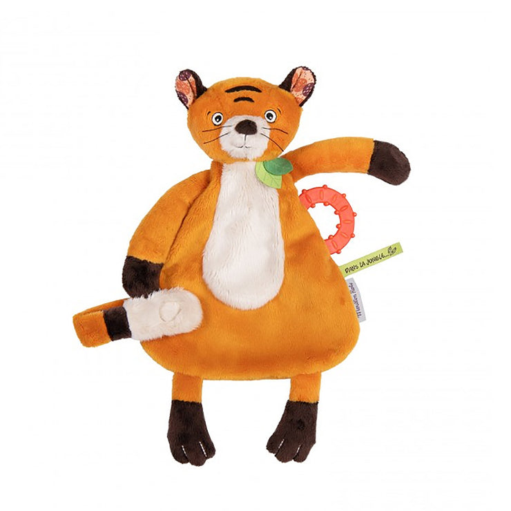 Doudou attache tétine Tigre Tiho - Moulin Roty