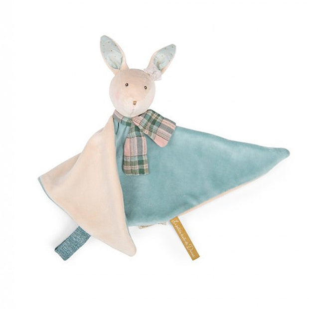 Doudou lapin bleu la petite école de danse