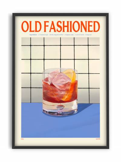 Affiche 30x40 Elin Pk - Old Fashioned