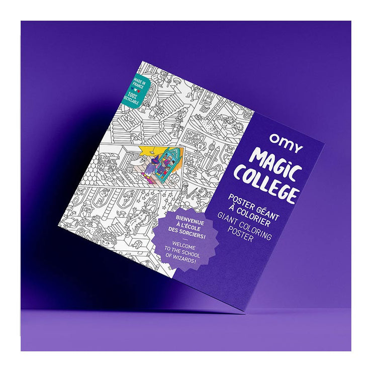 Poster géant Magic college - OMY