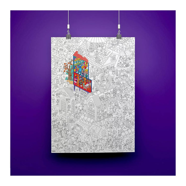 Poster géant Magic college - OMY
