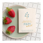 "Papi adoré" Sachet de graines bio de persil - La Fabrique à sachets