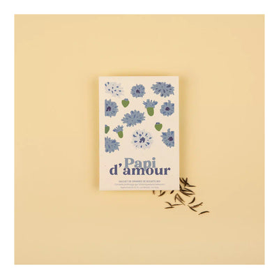 « Papi D’Amour » Sachet de Graines de Bleuets » La Fabrique à Sachet