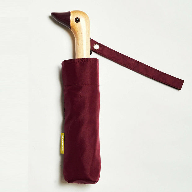 Parapluie Compact Canard Cerise - Original Duckhead
