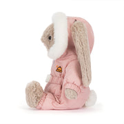 Peluche Bashful bunny - Combinaison de neige - Jellycat