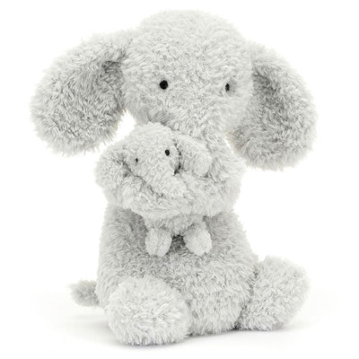 Peluche Huggles grey elephant - Jellycat