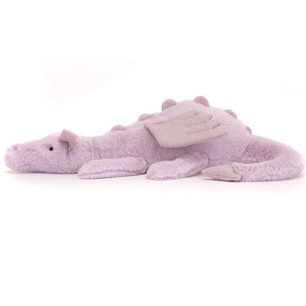 Peluche dragon jellycat - lavender large