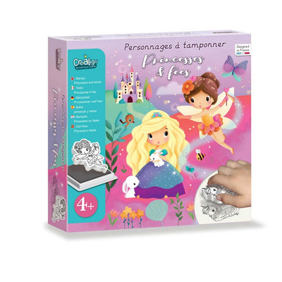 Personnages à tamponner princesse et fées - Crealign