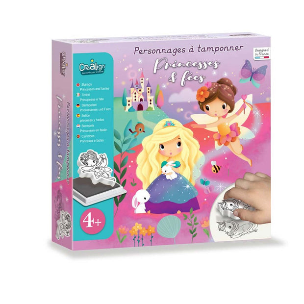 Personnages à tamponner princesse et fées - Crealign