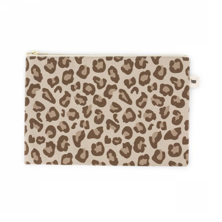 Pochette Lili Léopard Brun - Rose in April