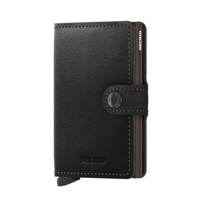 Porte Carte Noire Marron - Secrid