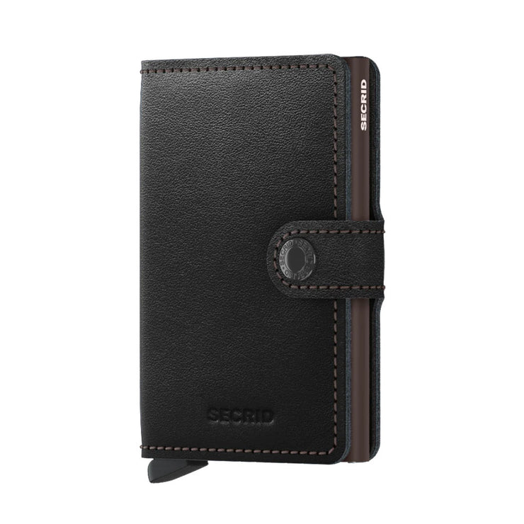 Porte Carte Noire Marron - Secrid