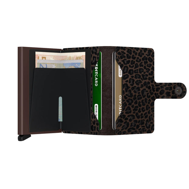 Porte Carte leo brown - Secrid