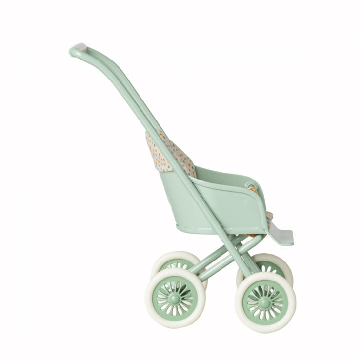 Mobilier Miniature - Poussette Menthe - Maileg