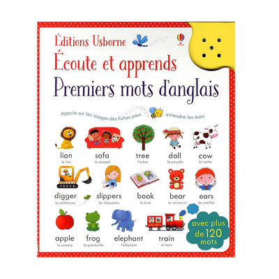 Écoute et apprends premiers mots d'anglais - Usborne