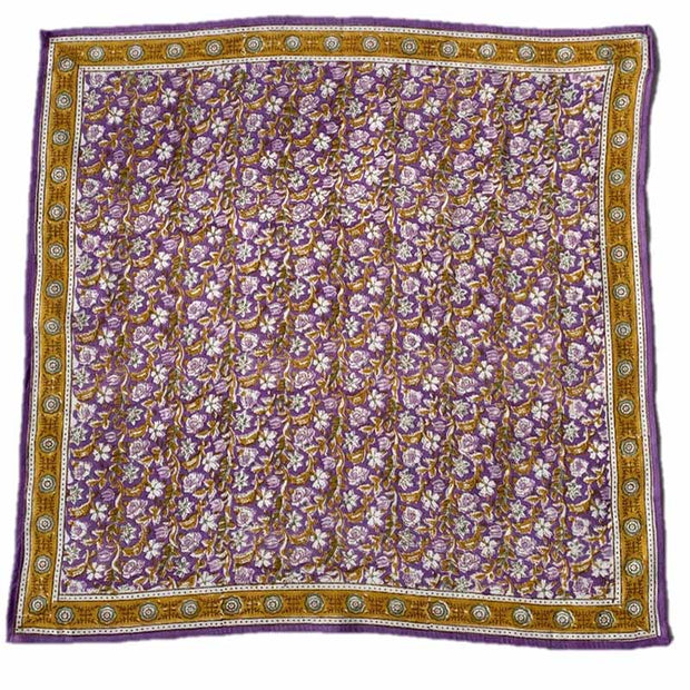 Foulard Absynthe Purple - Bonheur du Jour