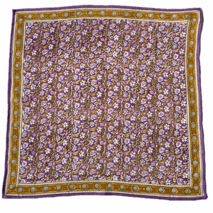 Foulard Absynthe Purple - Bonheur du Jour