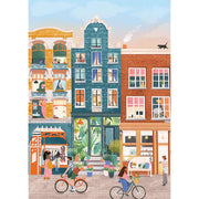 Puzzle Nine Streets Amsterdam - 500 pièces