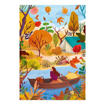 Puzzle Autumn Colors 1000 pièces - Pieces & Peace