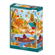 Puzzle Autumn Colors 1000 pièces - Pieces & Peace