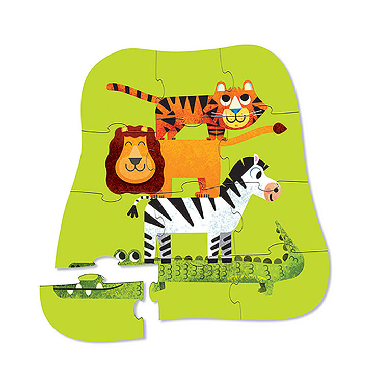 Mini puzzle Les amis de la jungle