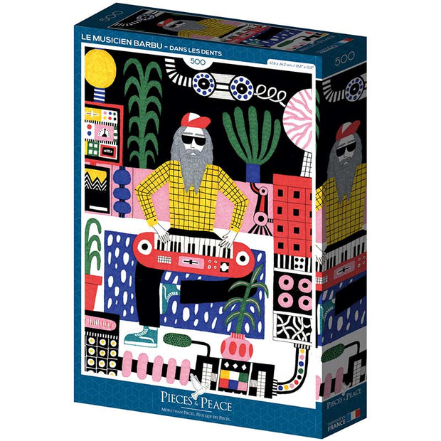 Puzzle Le Musicien Barbu - 500 pièces