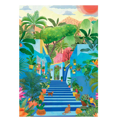 Puzzle Paradis Bleu -  1000 pièces - Pieces & Peace