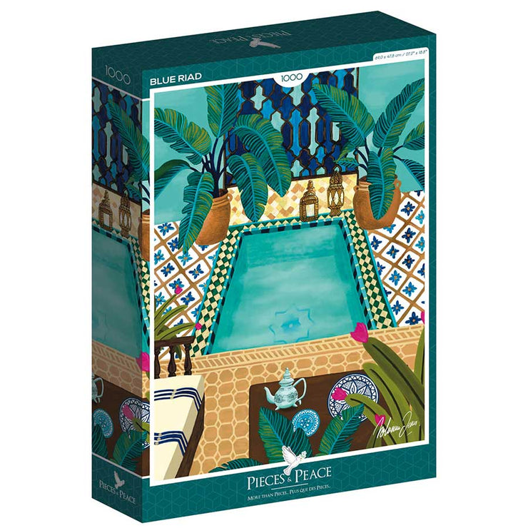 Puzzle Blue Riad