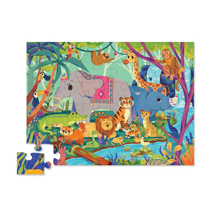 Puzzle Dans la Jungle - Crocodile Creek