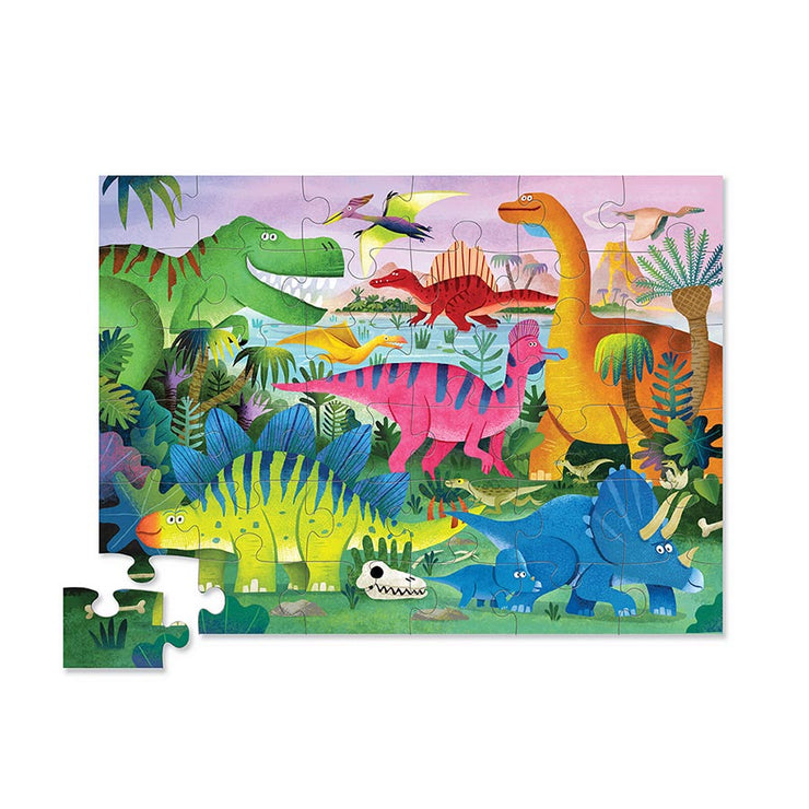 Puzzle le Monde des dinosaures - Crocodile Creek