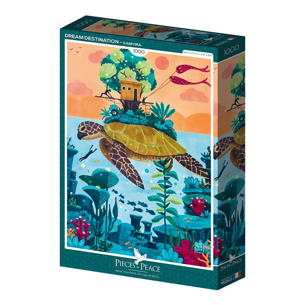 Puzzle Dream Destination - 1000 pièces - Pieces and Peace