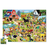 Puzzle Une journée à la ferme - Crocodile Creek