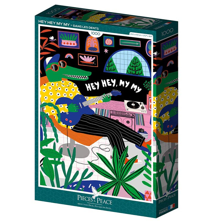 Puzzle Hey Hey My My - 1000 pièces - Pieces and Peace
