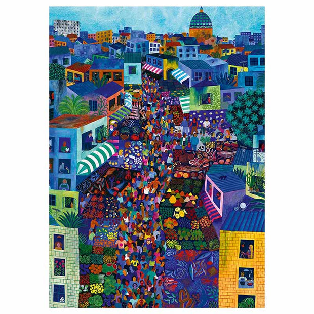 Puzzle Marché Ballaro - 1000 pièces - Pieces and Peace
