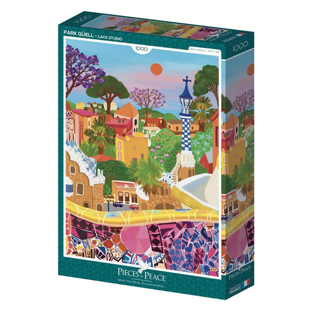 Park Guell 1000 pieces - Pieces and Peace