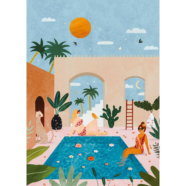Puzzle 1000 pièces - Swimming Pool - Pieces and Peace