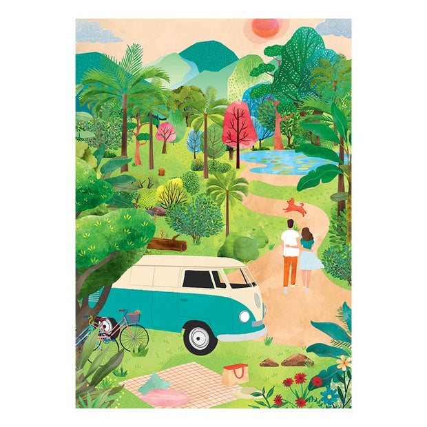 Puzzle Voyage d'été - 1000 pièces - Pieces and Peace
