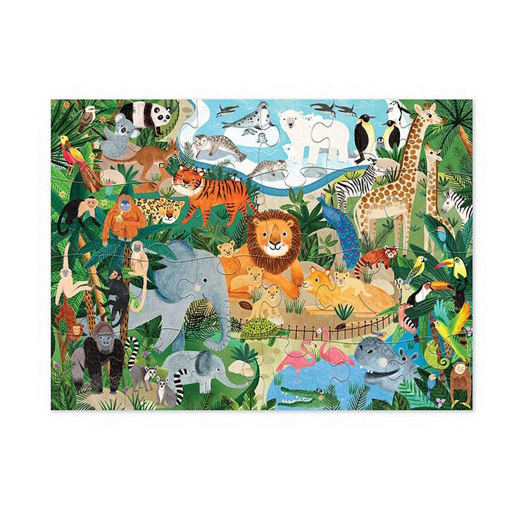 Puzzle maison le Zoo - Crocodile Creek
