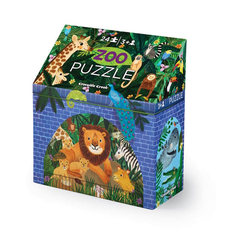 Puzzle maison le Zoo - Crocodile Creek