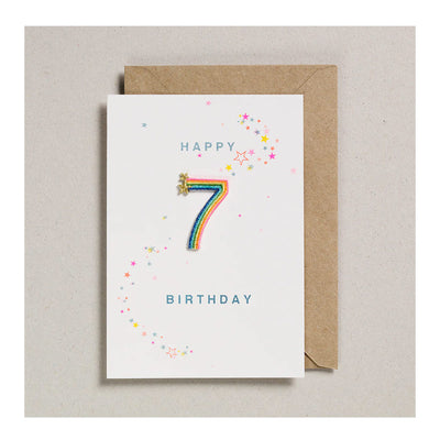 Carte d’Anniversaire Patch 7 Ans - Petra Boase