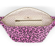 Sac Banane Motif Léopard Rose - Rose In April