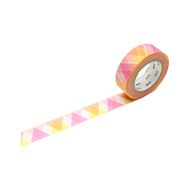 Ruban Washi - Motif Arlequin Diamond Pink - MT Masking Tape