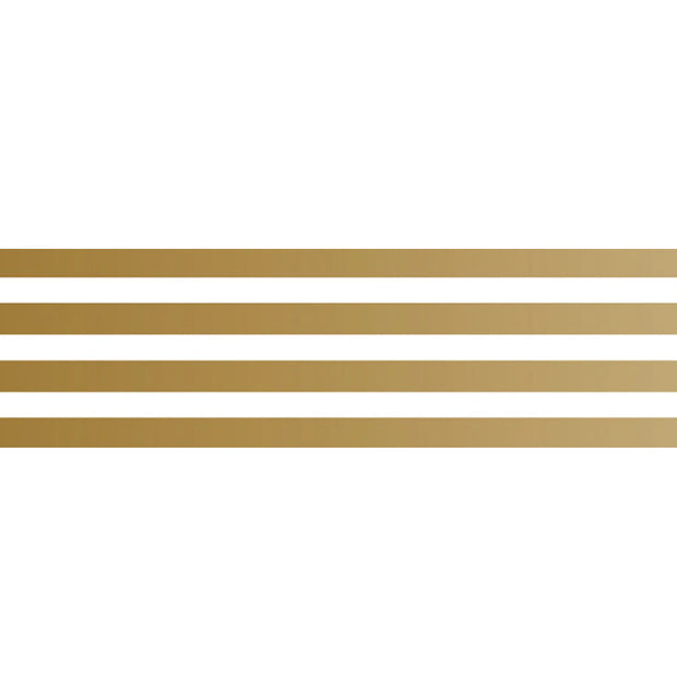 Ruban Washi - Motif Lignes Or - MT Masking Tape