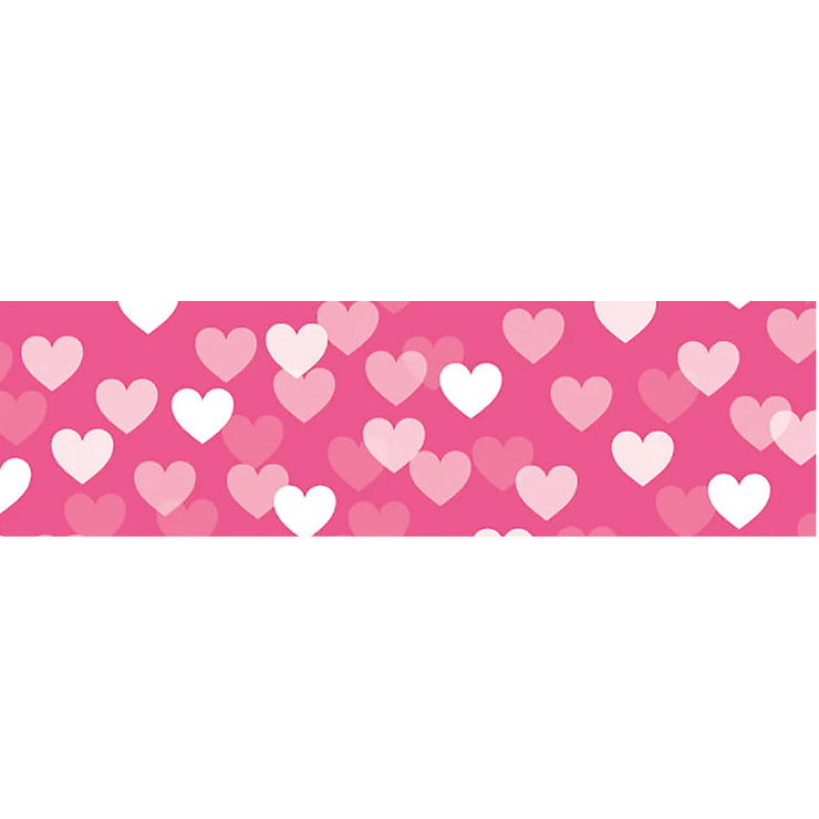 Ruban Washi - Motif Nuée de Coeurs Rose - MT Masking Tape