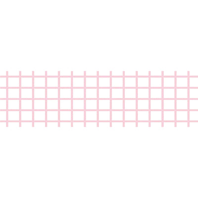 Ruban Washi - Motif Quadrillé Rose - MT Masking Tape