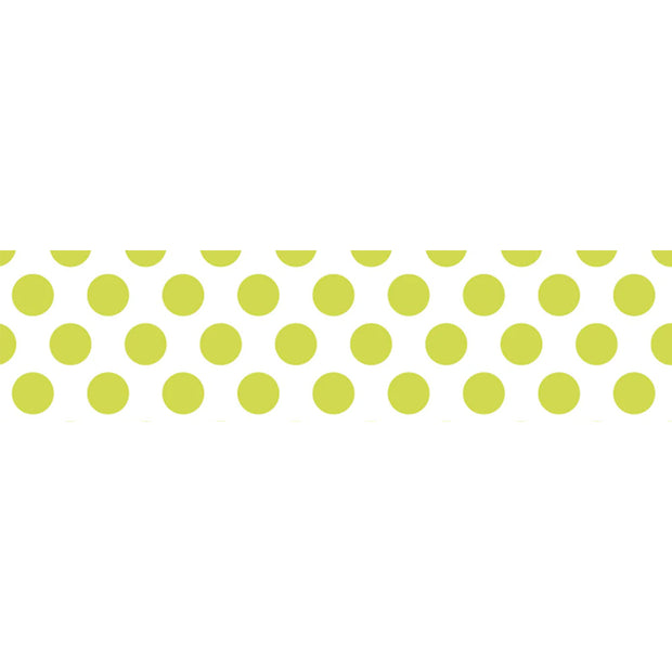Ruban Washi - Pois Vert Anis - MT Masking Tape